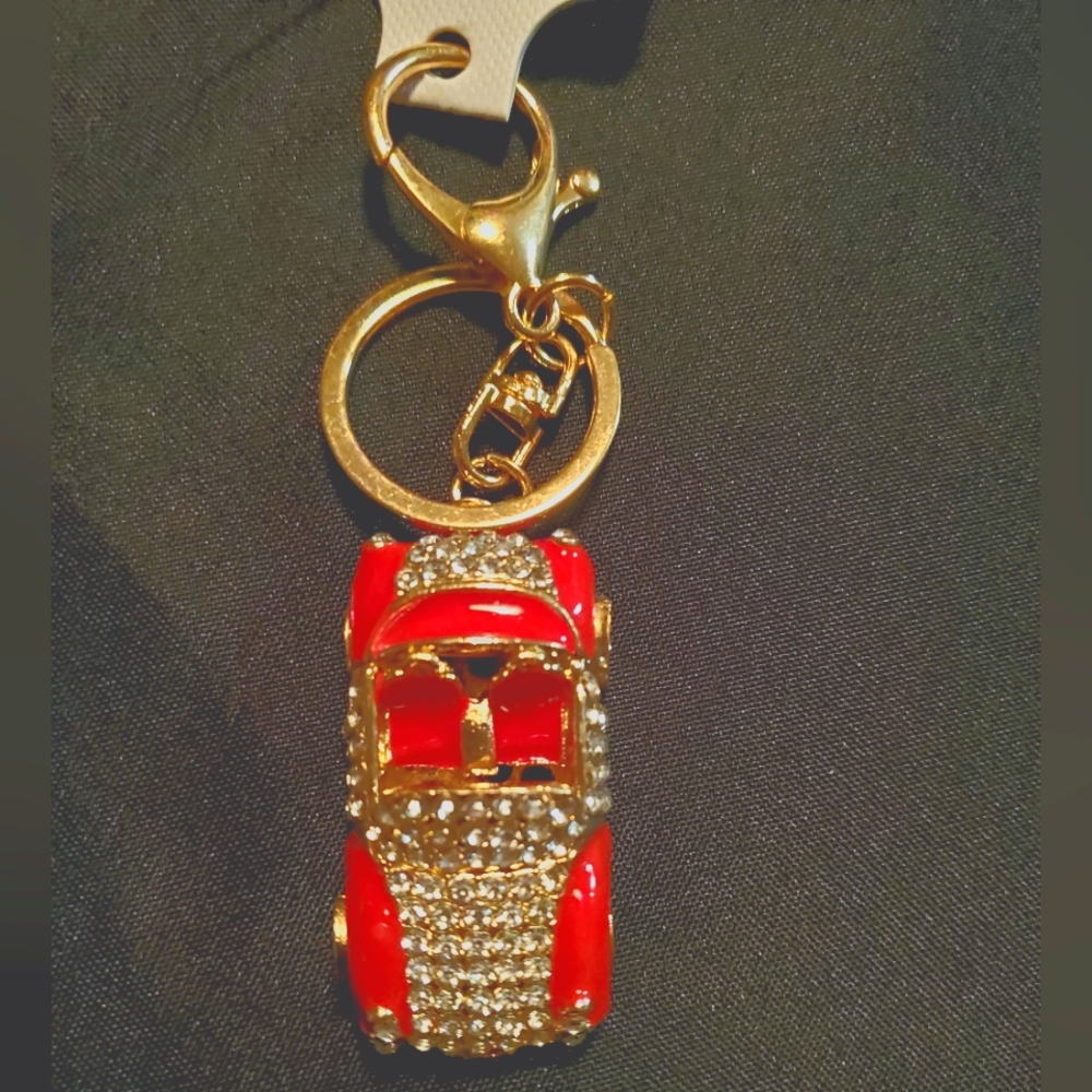 Little Red Convertible charm